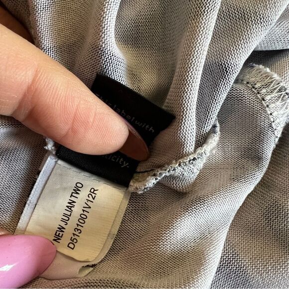 DVF Diane von Furstenberg New Julian Two Wrap Dress Sz 2 Silk Geometric Print - Picture 9 of 10